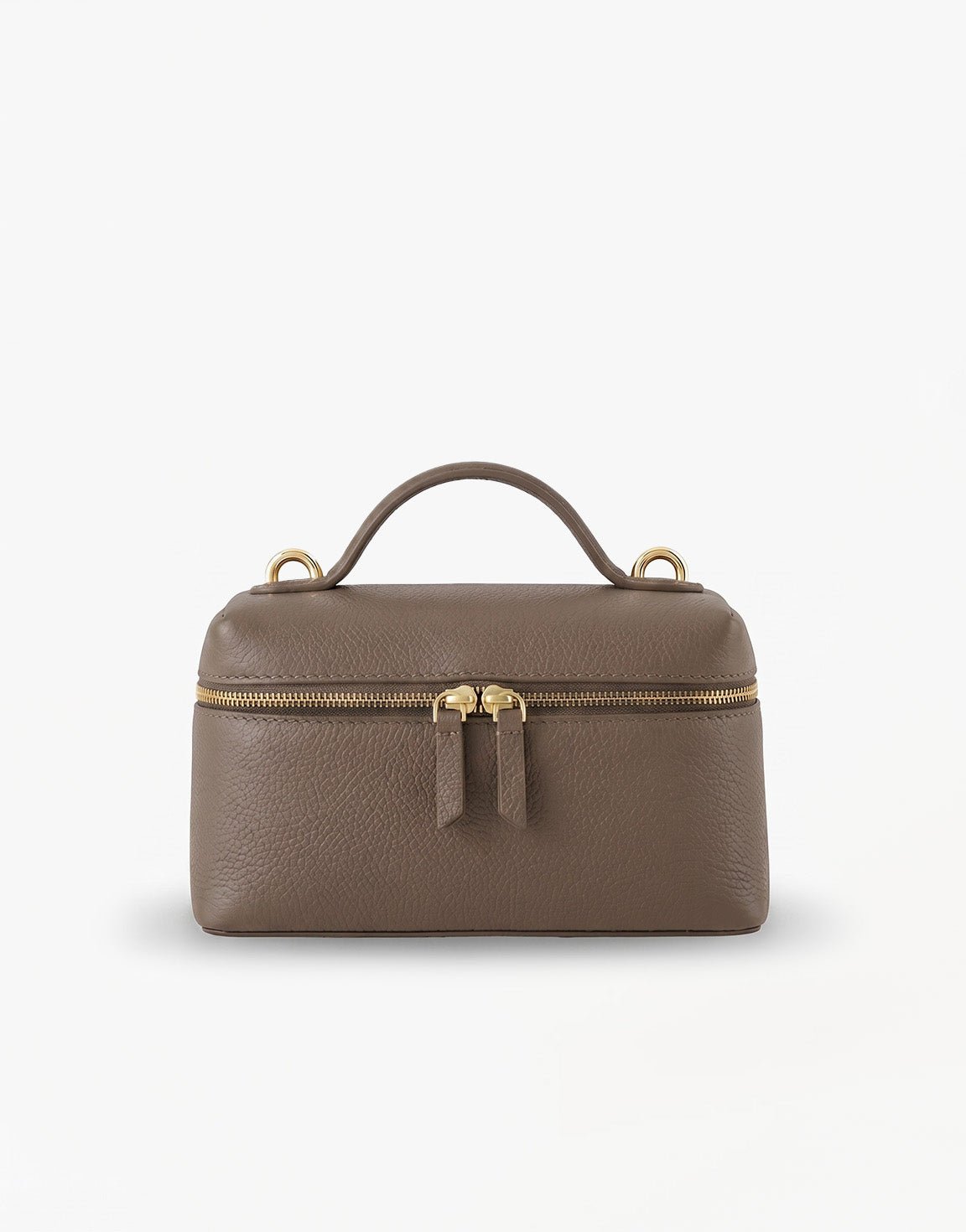 Donker Taupe Rechthoekige - Tas - Olivia & Kate