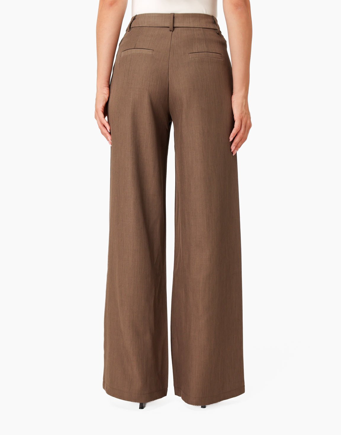 Donker Taupe Stevige Classic Detail - Set - Olivia & Kate