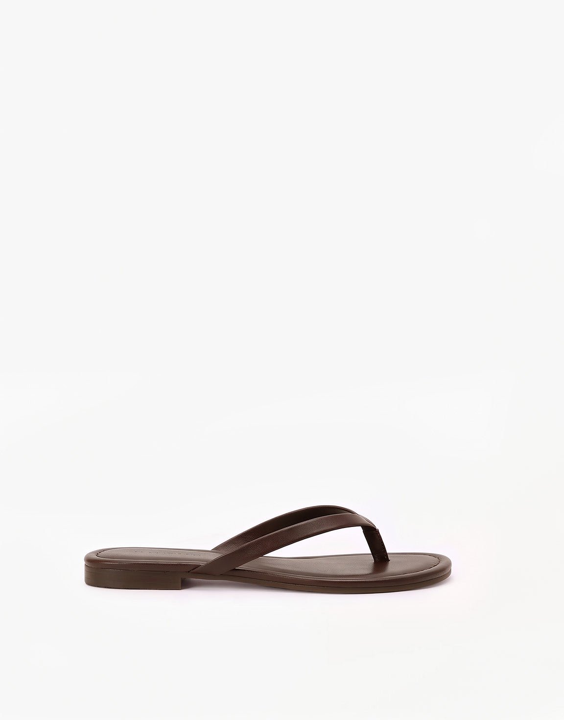 Donkerbruine Basic - Teenslippers - Olivia & Kate