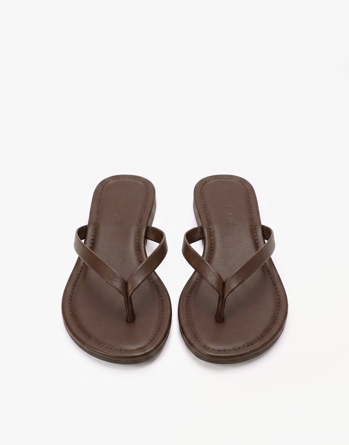Donkerbruine Basic - Teenslippers - Olivia & Kate