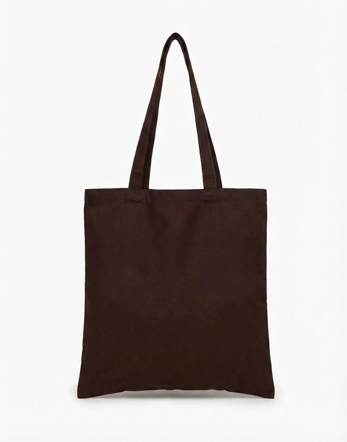 Dark Brown Canvas - Bag - Olivia & Kate
