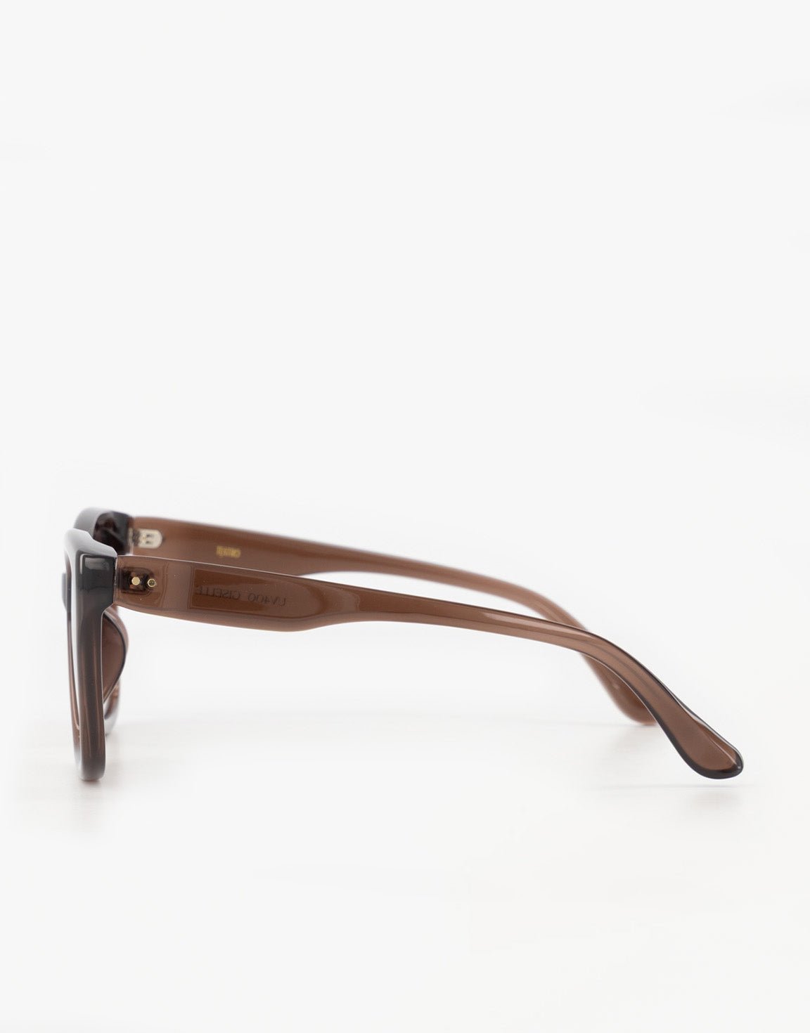 Donkerbruine Classic Statement - Zonnebril - Olivia & Kate