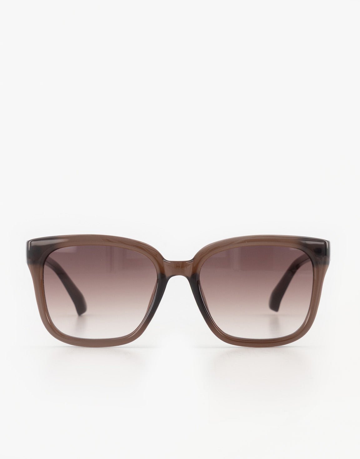 Donkerbruine Classic Statement - Zonnebril - Olivia & Kate