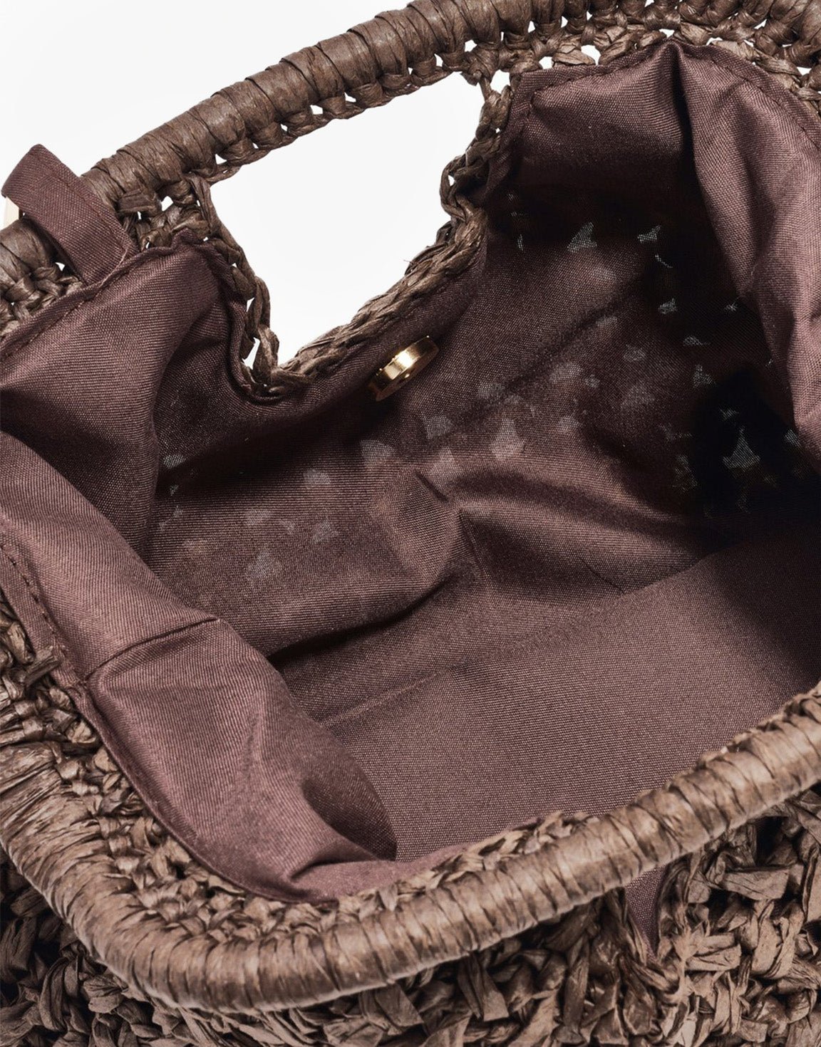 Donkerbruine Gevlochten - Clutch - Olivia & Kate