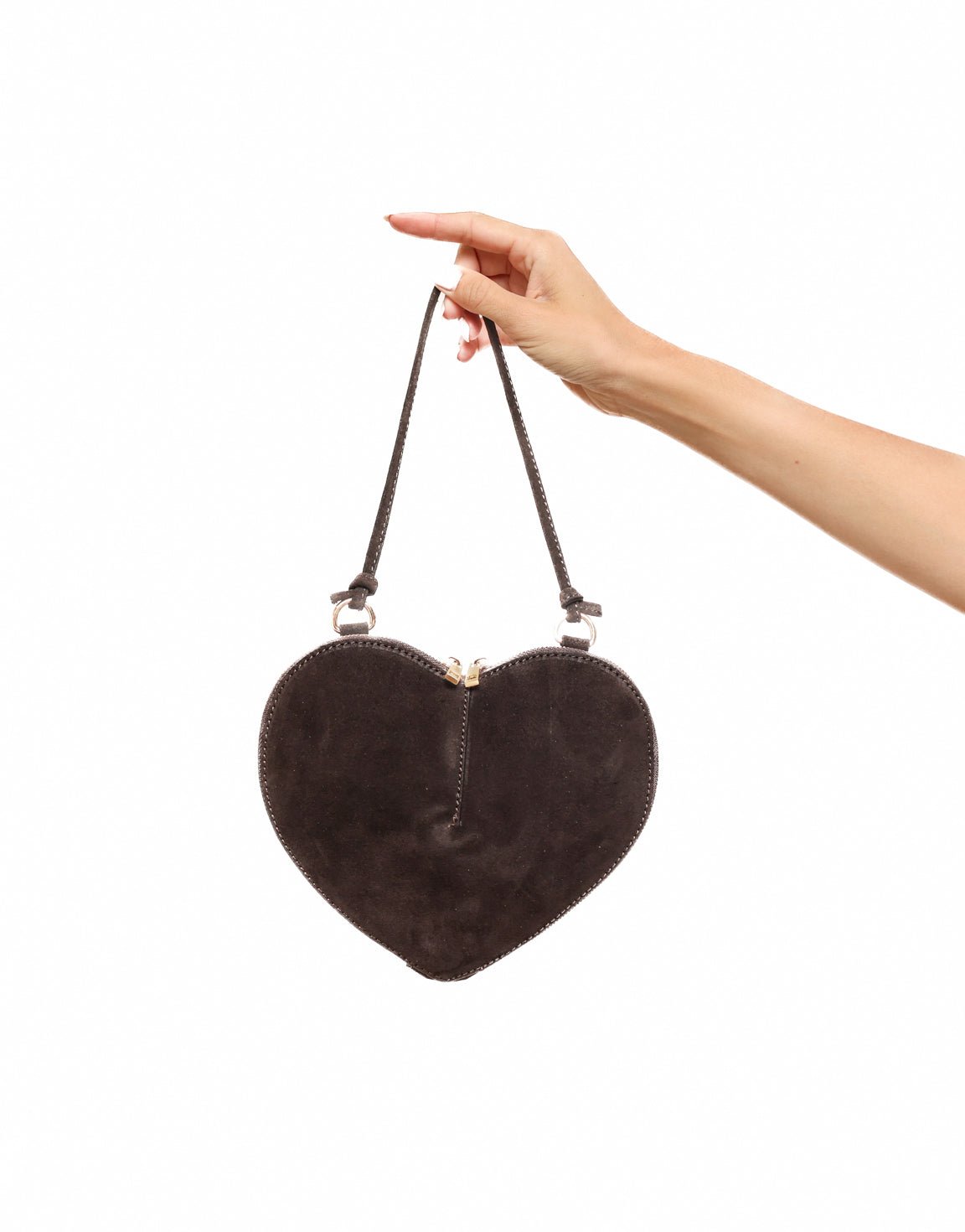 Donkerbruine Hart - Tas - Olivia & Kate