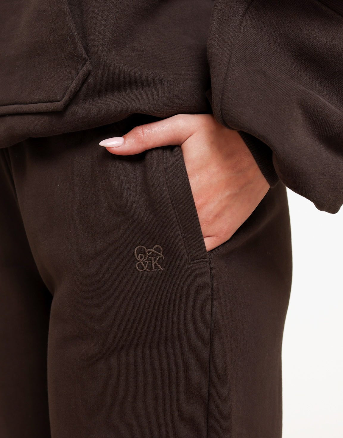 Donkerbruine Jogging - Broek - Olivia & Kate