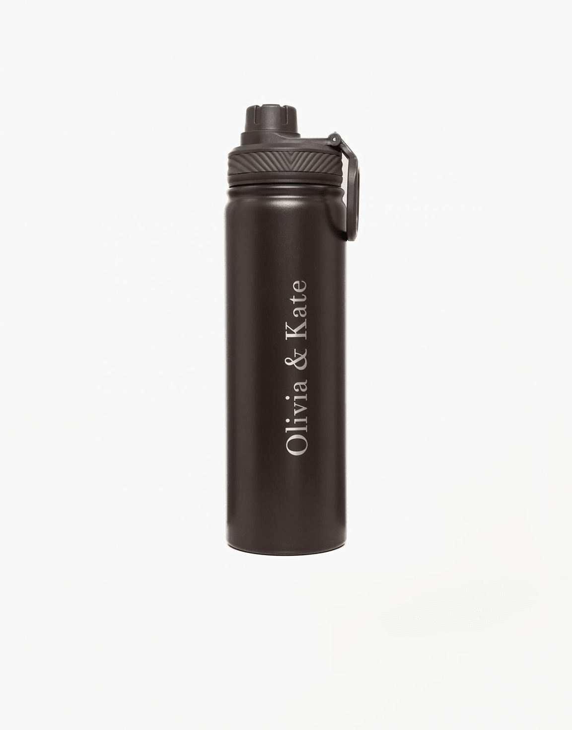 Donkerbruine Olivia & Kate Stainless Steel - Waterfles - Olivia & Kate