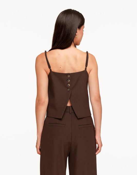 Donkerbruine Oversized Pasvorm Knoopjes - Set - Olivia & Kate