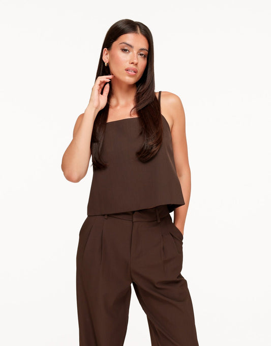Donkerbruine Oversized Pasvorm Knoopjes - Set - Olivia & Kate