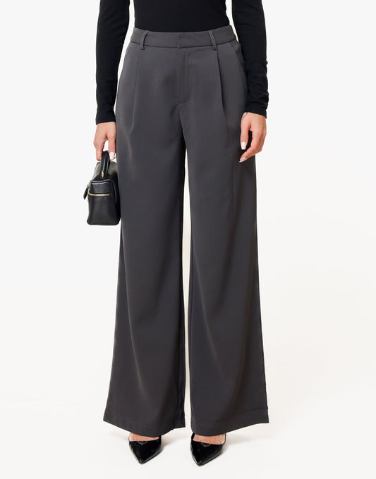 Donkergrijze Classic Lange Oversized - Set - Olivia & Kate