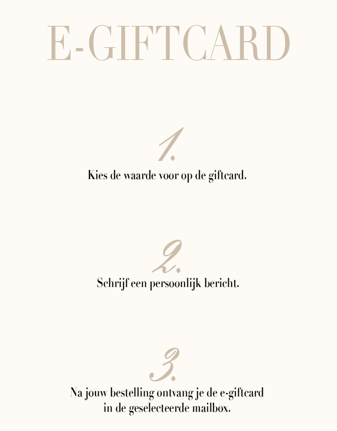 E - giftcard - Olivia & Kate - Olivia & Kate