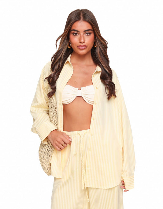 Gele Oversized - Blouse - Olivia & Kate
