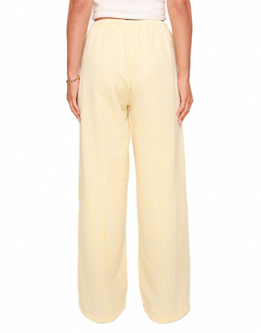 Gele Wijde - Broek - Olivia & Kate