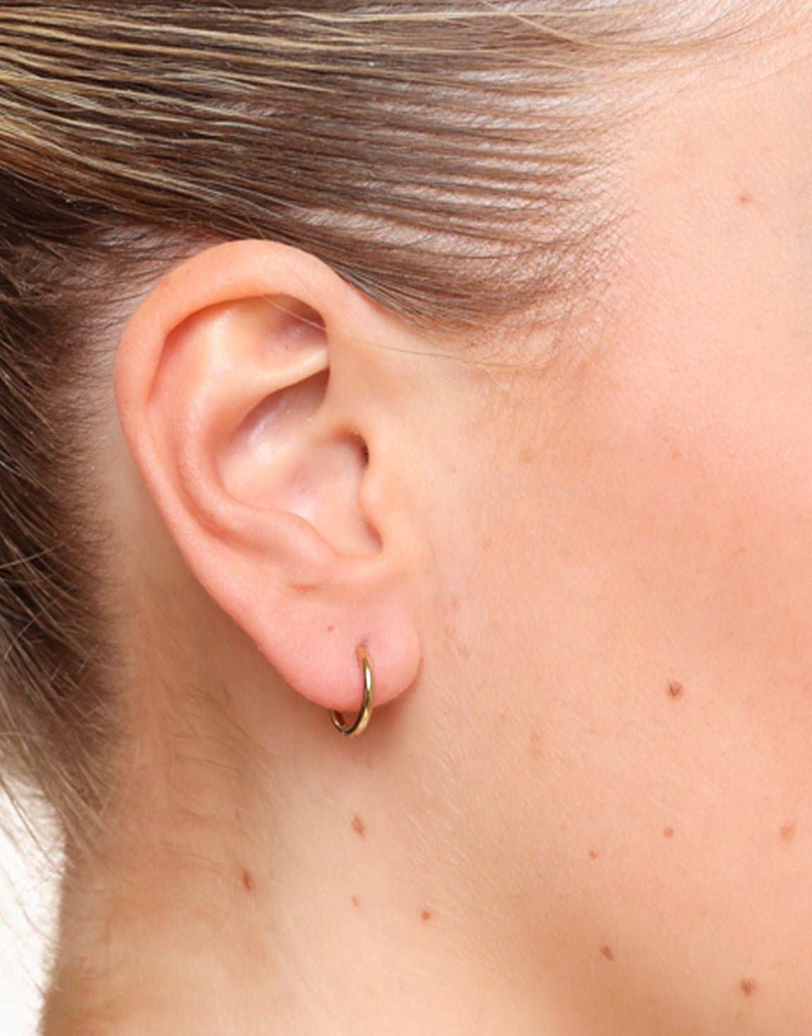 Gouden Basic Hoop - Oorbellen - Olivia & Kate