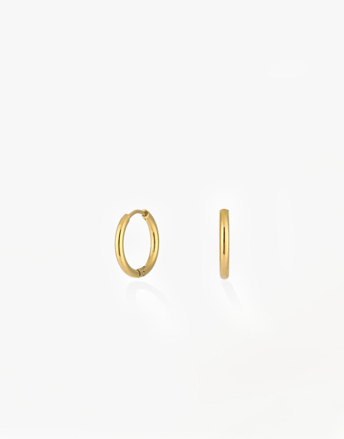 Gouden Basic Hoop - Oorbellen - Olivia & Kate