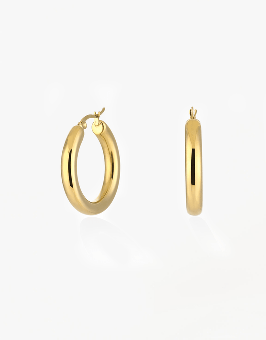 Gouden Basic Ring - Oorbellen - Olivia & Kate