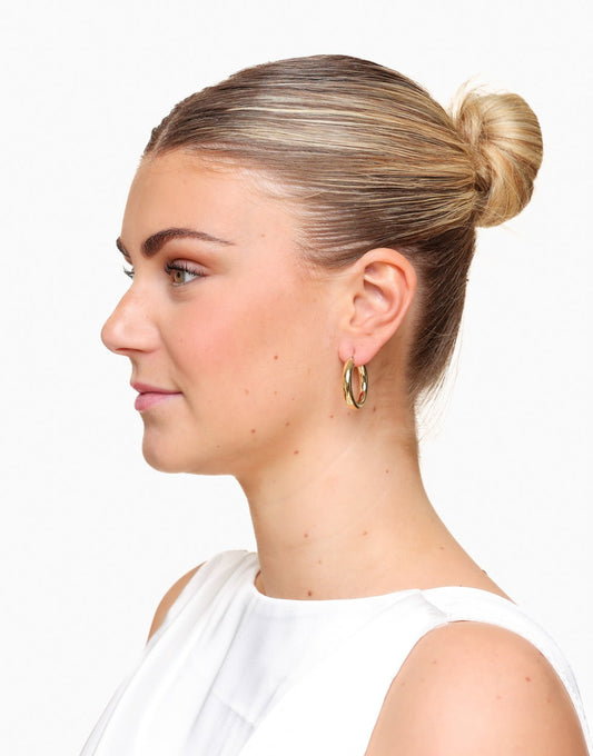 Gouden Basic Ring - Oorbellen - Olivia & Kate