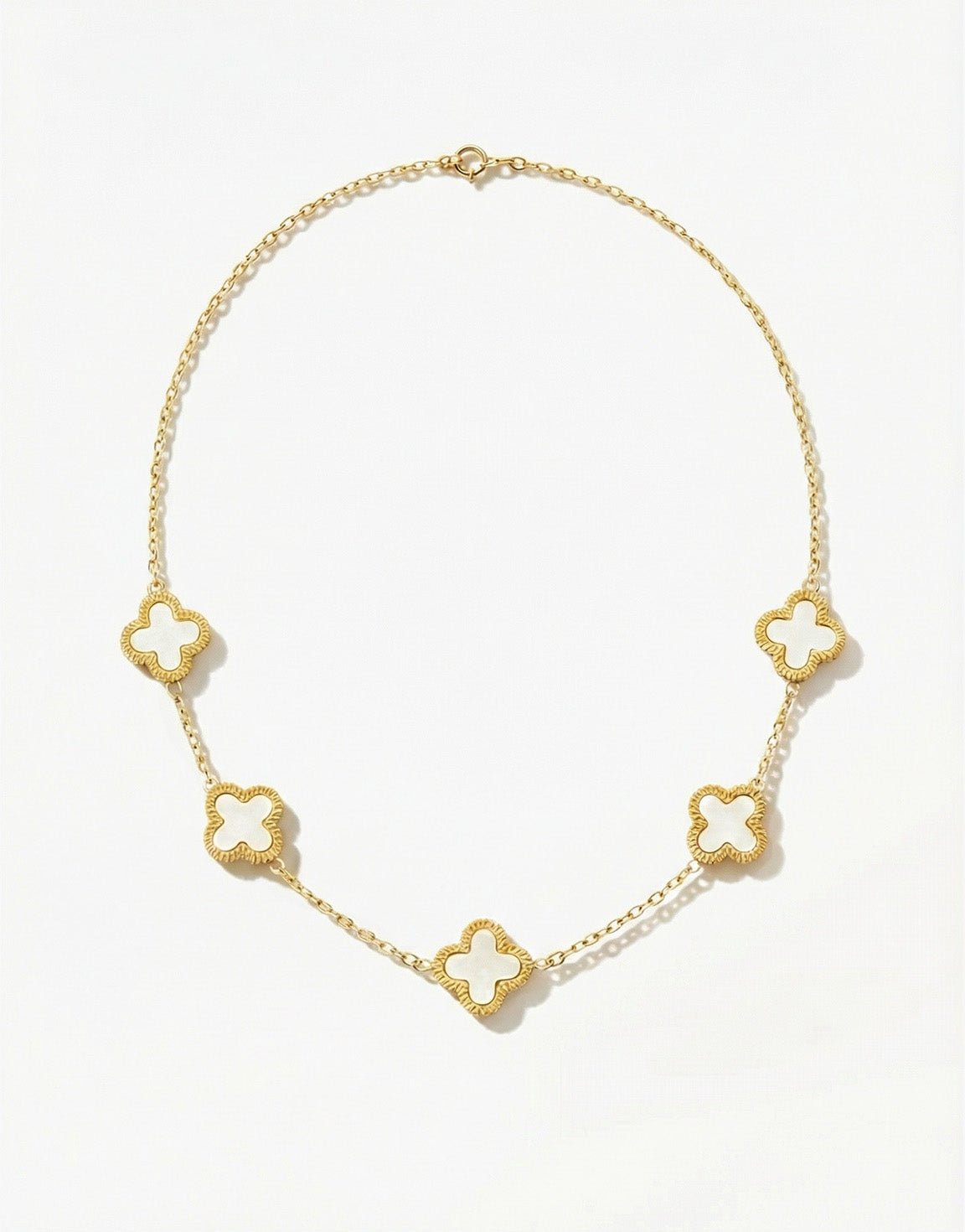 Gouden Bloemvormige - Ketting - Olivia & Kate