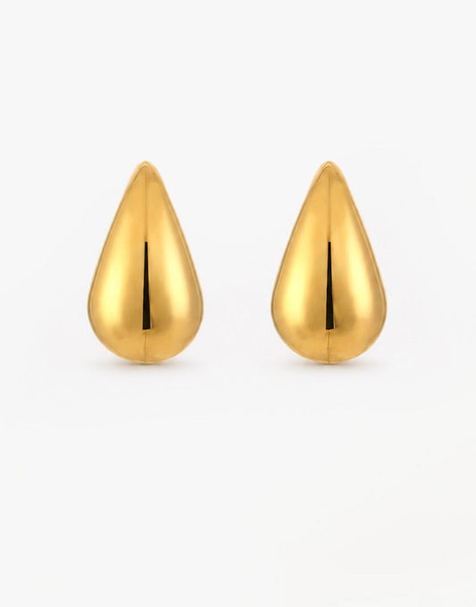 Gouden Drop - Oorbellen - Olivia & Kate