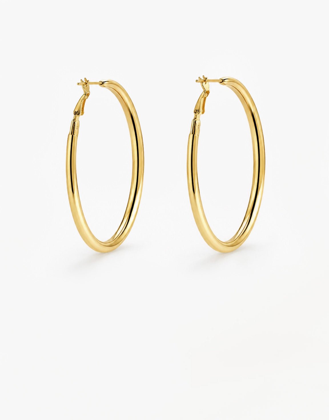 Gouden Grote Ring - Oorbellen - Olivia & Kate