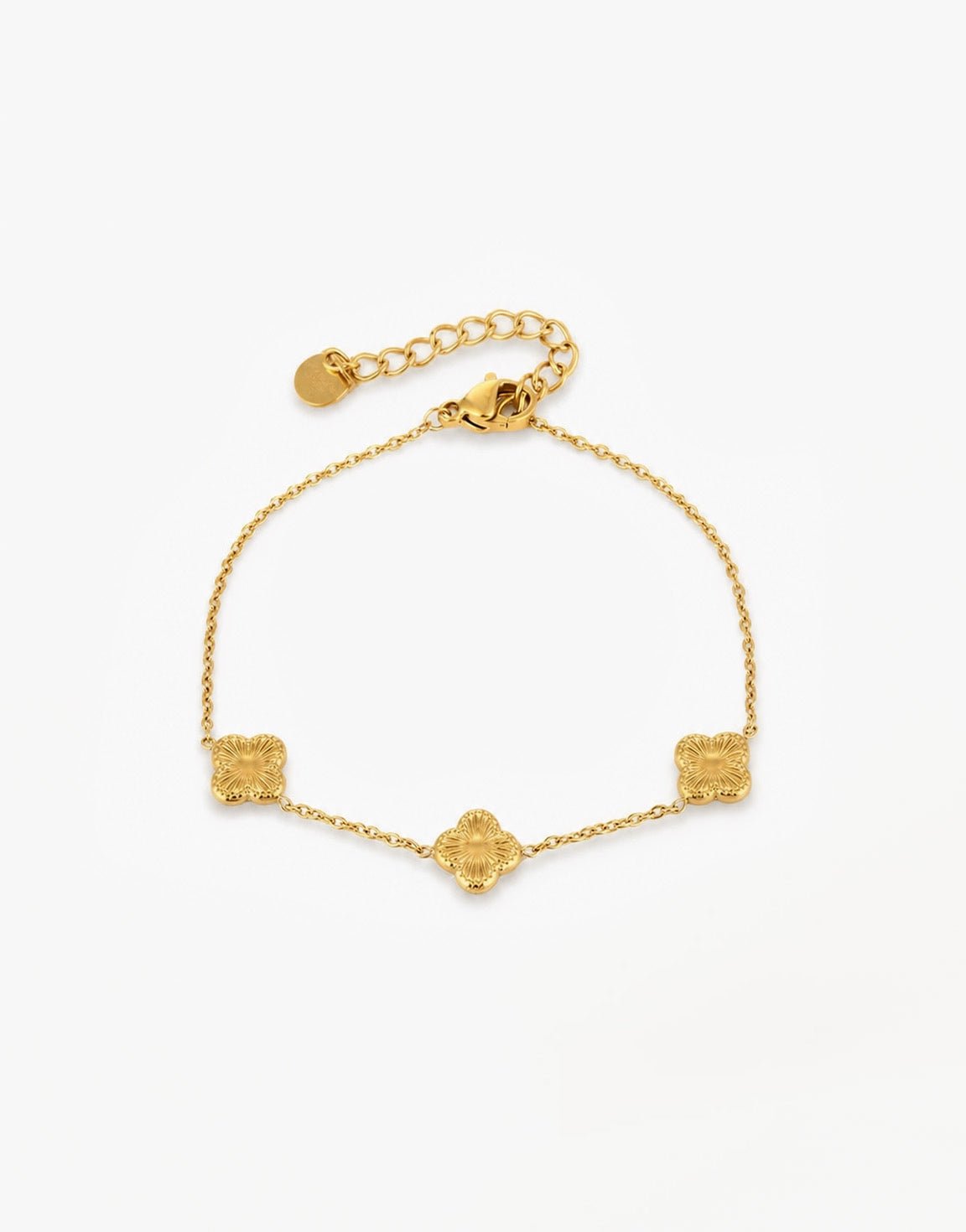 Gouden Klaver - Armband - Olivia & Kate