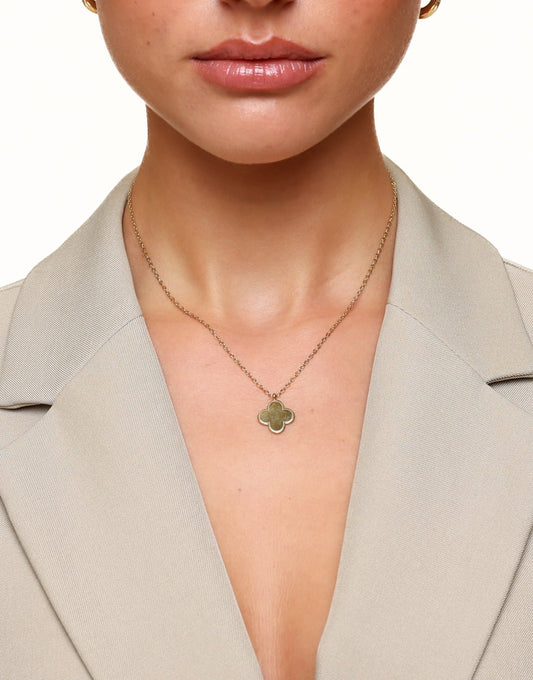 Gouden Klaver - Ketting - Olivia & Kate