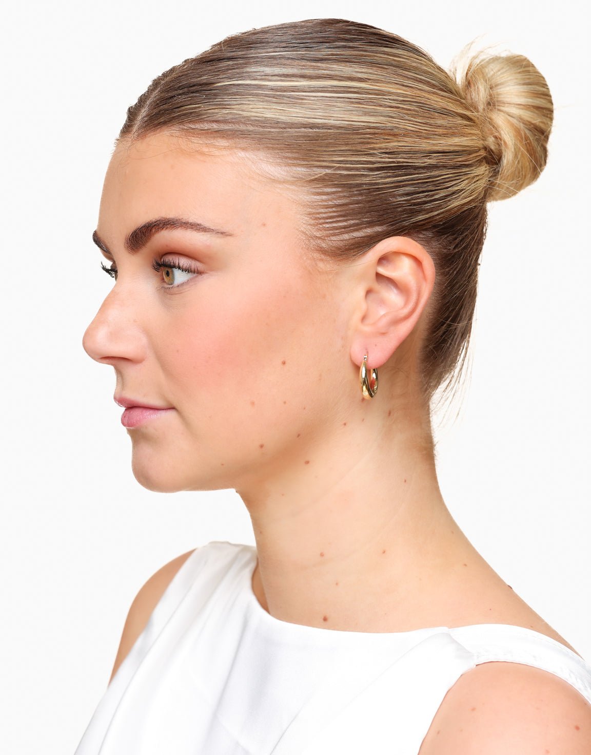 Gouden Kleine Creolen - Oorbellen - Olivia & Kate