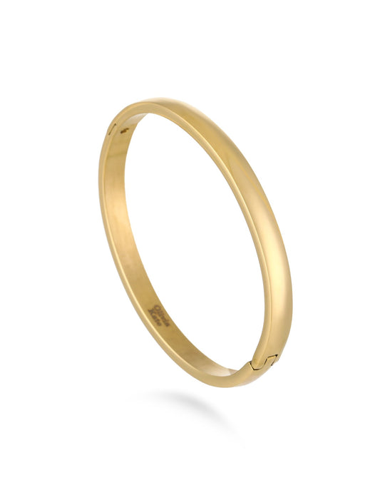 Gouden Medium Bangle - Armband - Olivia & Kate
