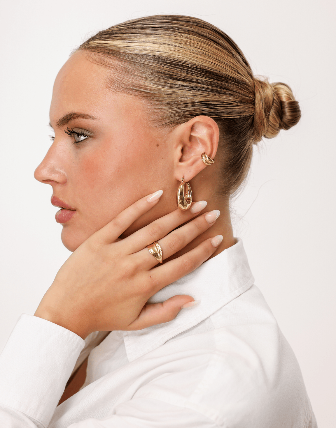 Gouden Motief - Ring - Olivia & Kate