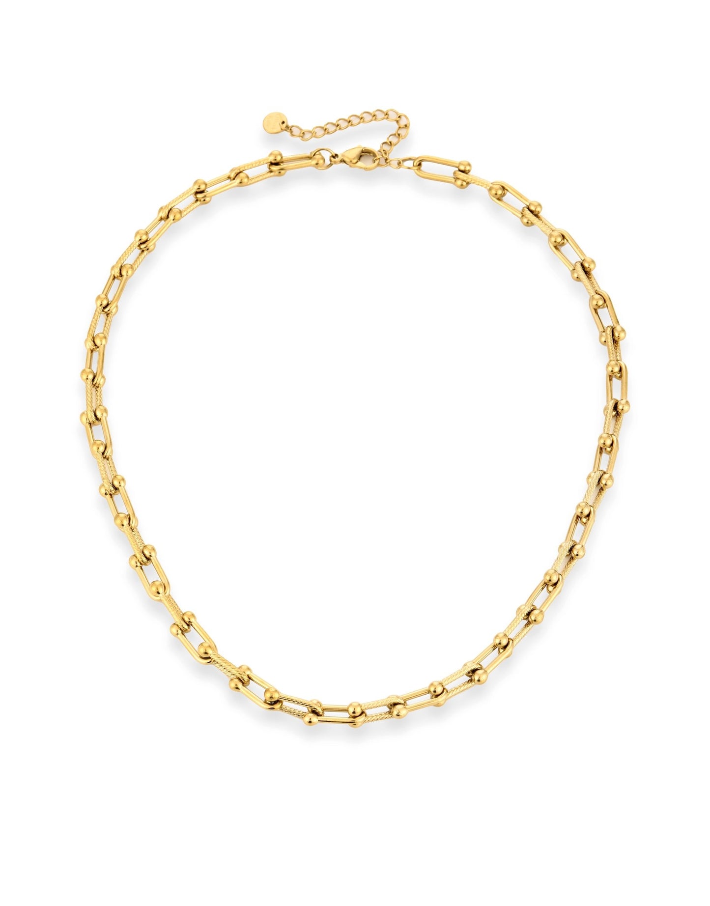 Gouden Schakel Detail - Ketting - Olivia & Kate