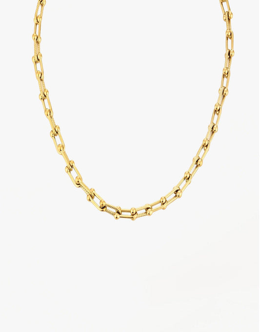 Gouden Schakel Detail - Ketting - Olivia & Kate