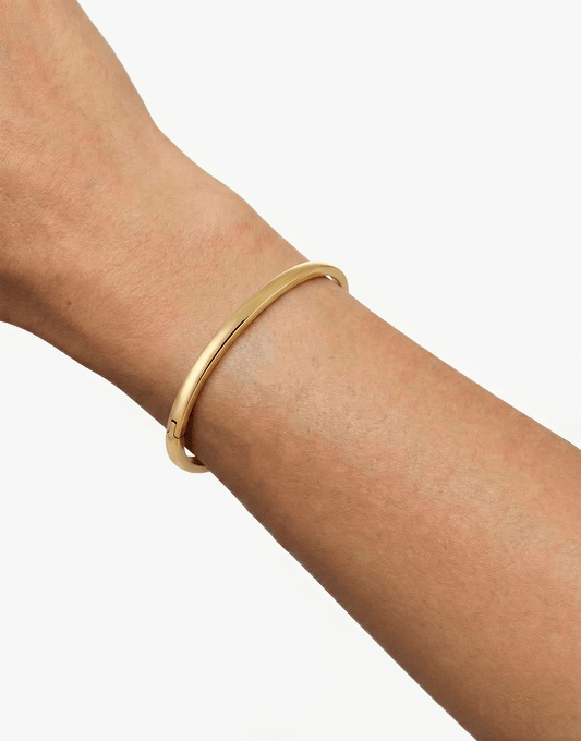Gouden Smalle Bangle - Armband - Olivia & Kate