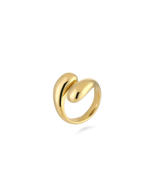 Gouden Statement Verstelbare - Ring - Olivia & Kate