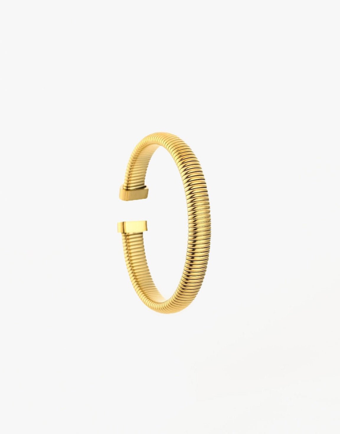 Gouden Stretchy Bangle - Armband - Olivia & Kate