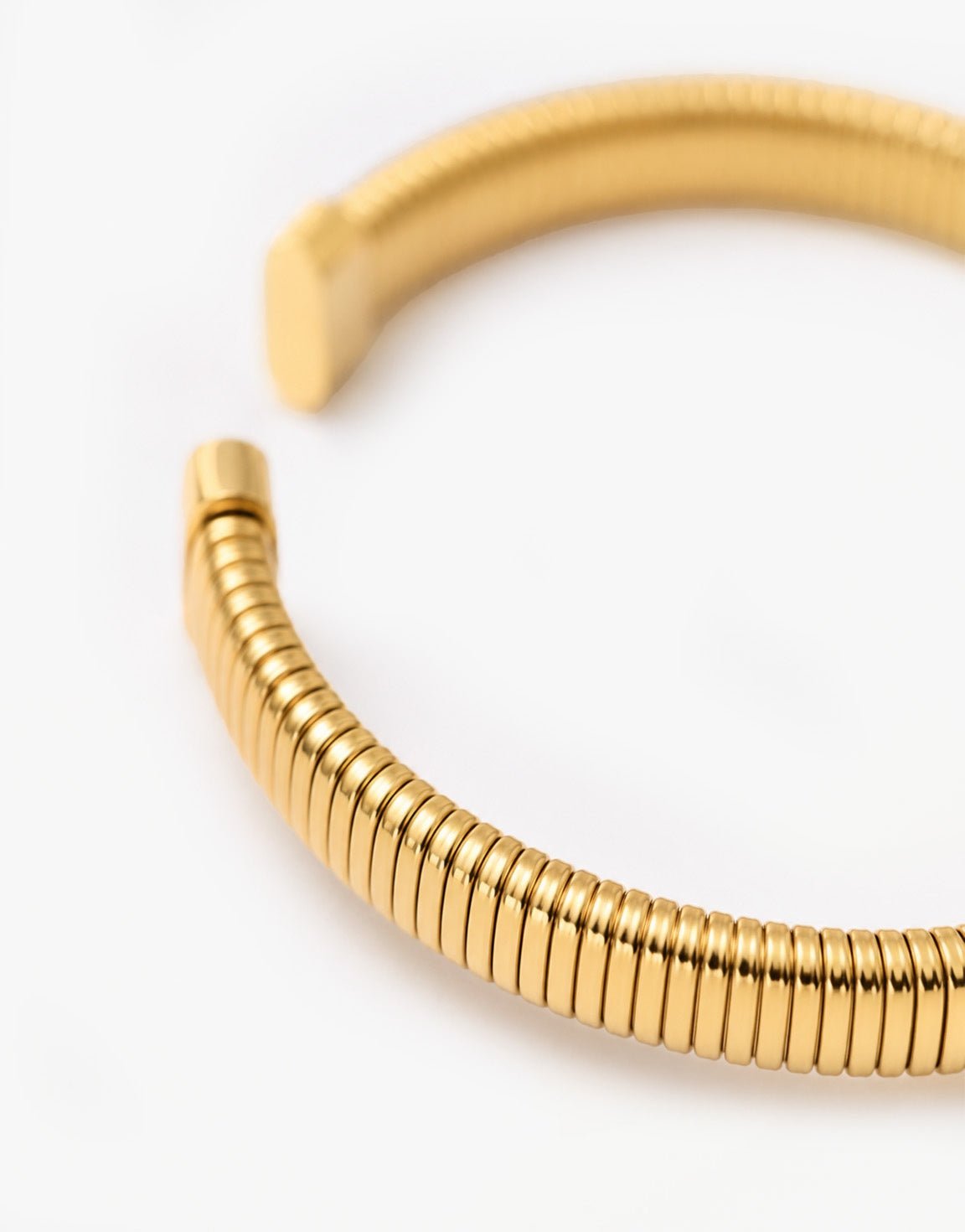 Gouden Stretchy Bangle - Armband - Olivia & Kate