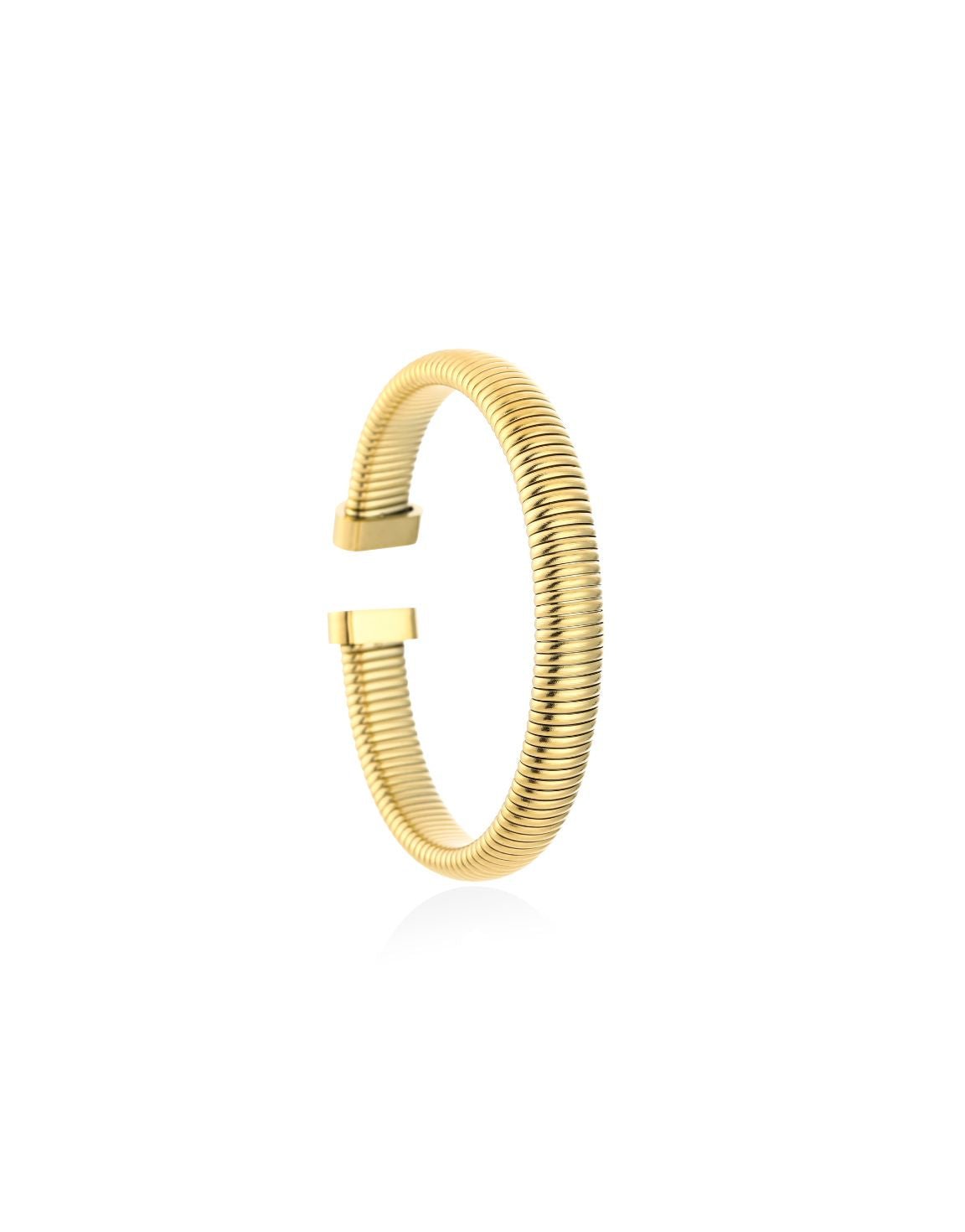 Gouden Stretchy Bangle - Armband - Olivia & Kate