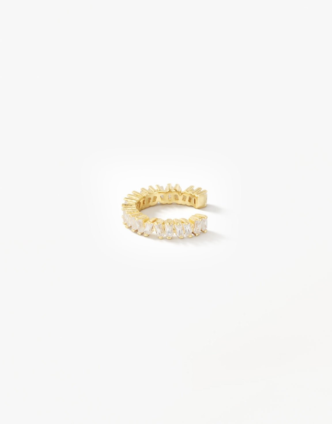 Gouden Zirkonia Stenen - Ear Cuff - Olivia & Kate