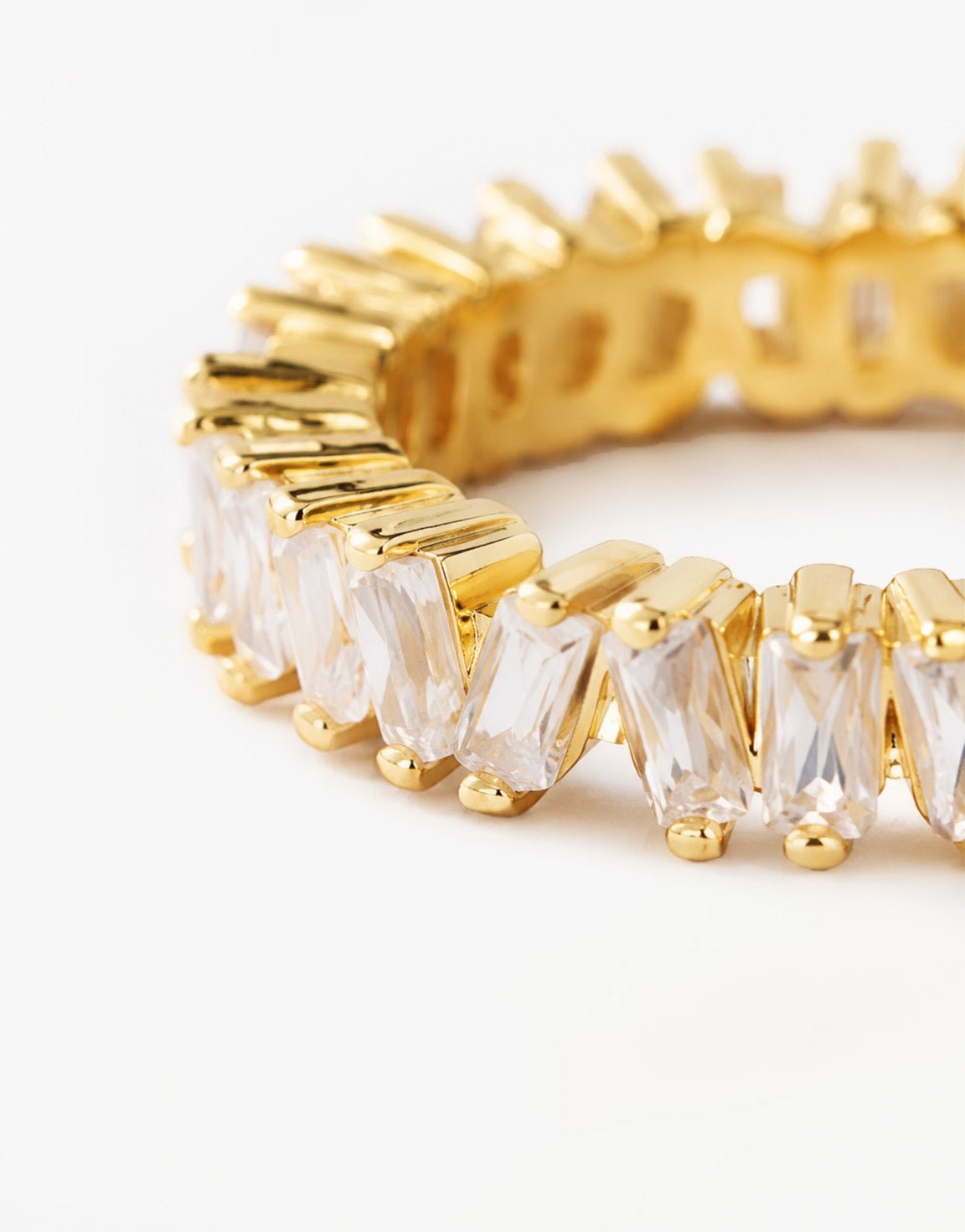 Gouden Zirkonia Stenen - Ear Cuff - Olivia & Kate
