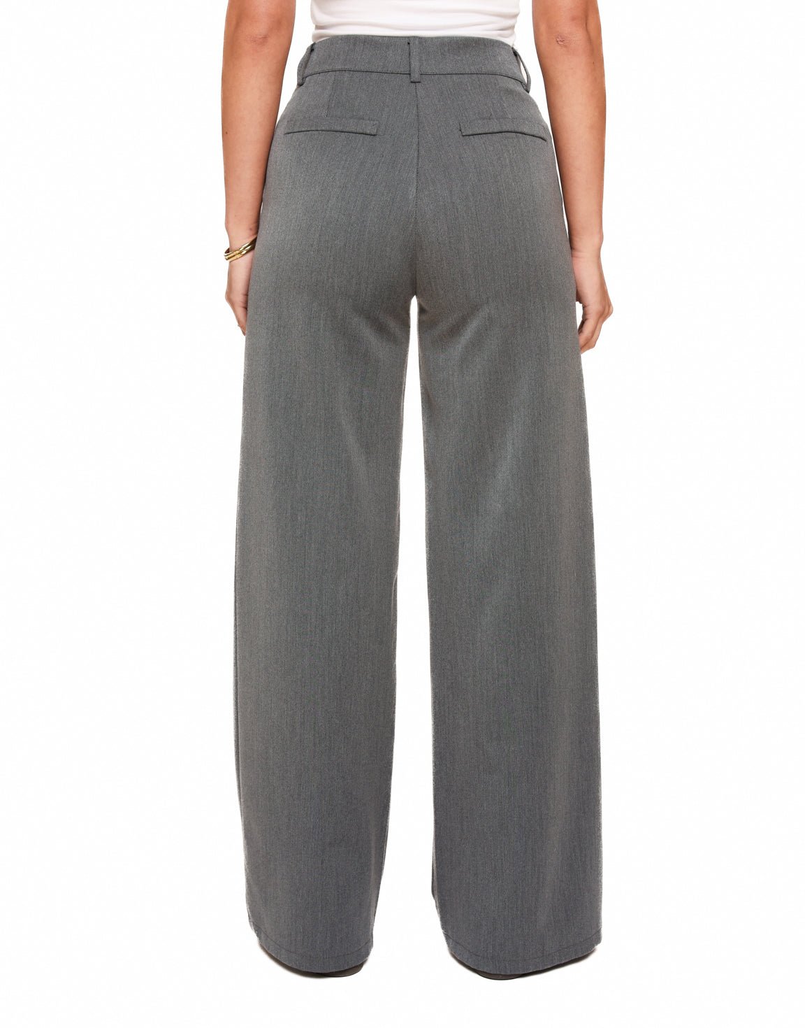 Grijze F/W Edit Hoge Taille - Pantalon - Olivia & Kate