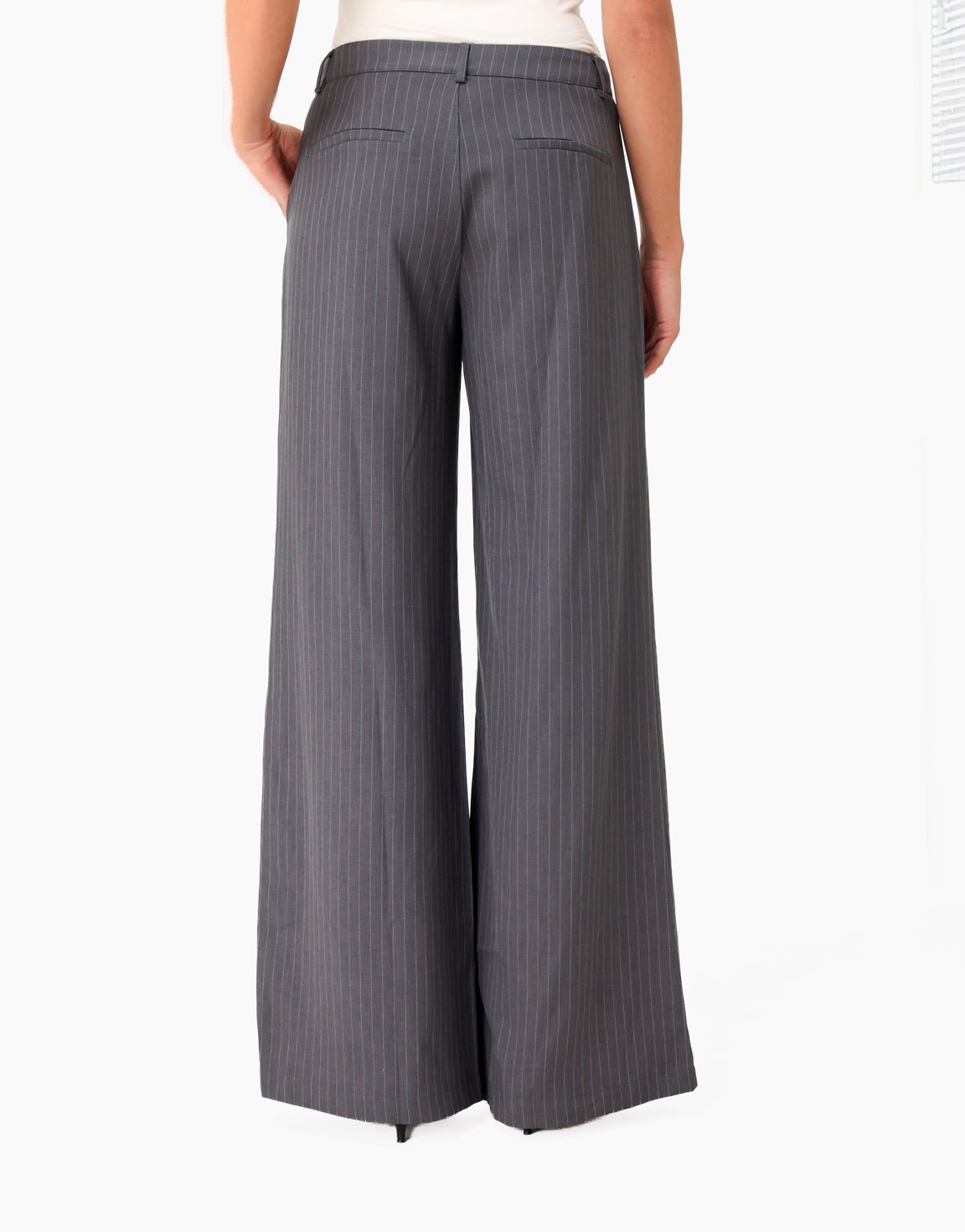 Grijze Gestreepte Oversized - Set - Olivia & Kate