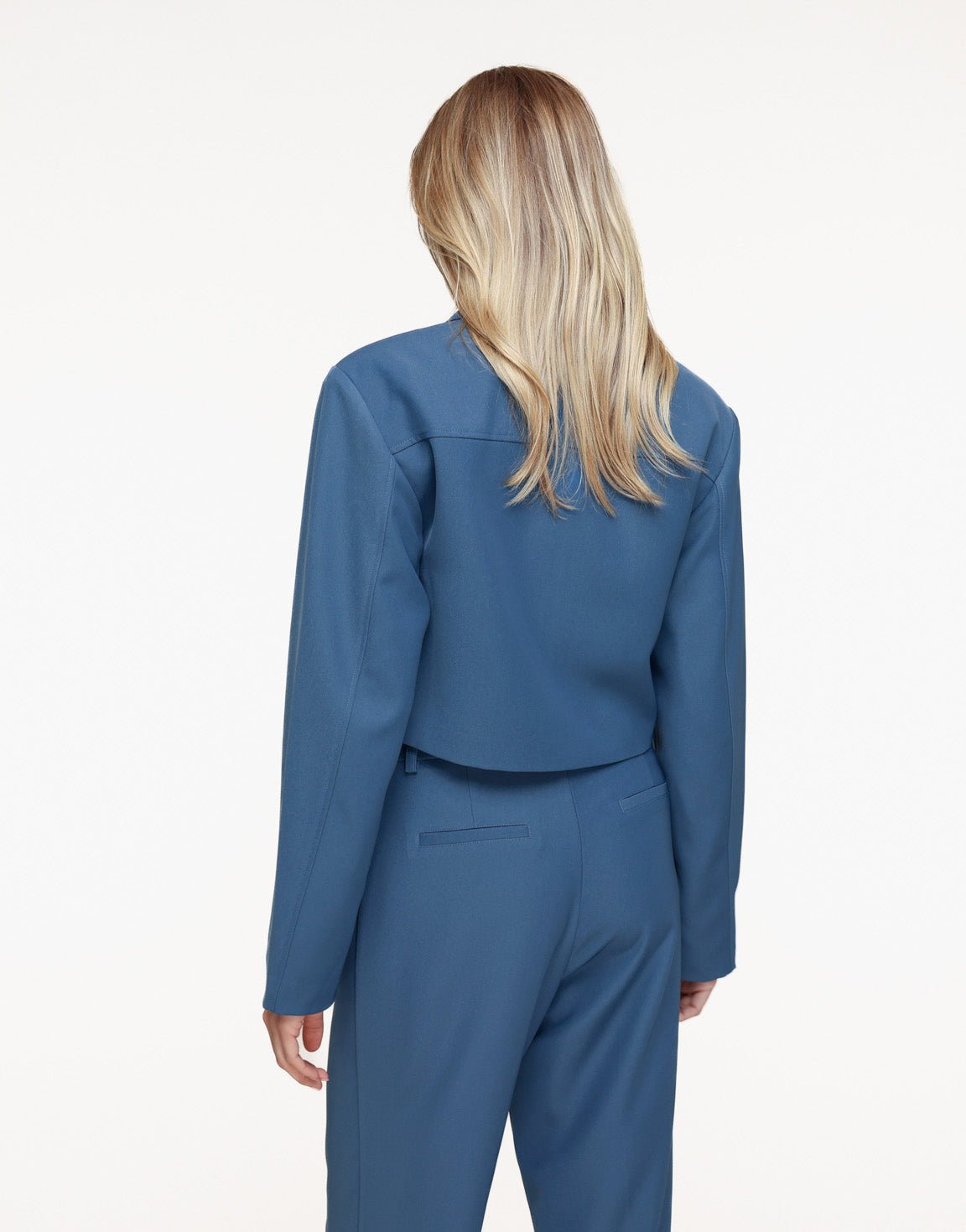 Jeansblauwe Luxe Studio Rits - Set - Olivia & Kate