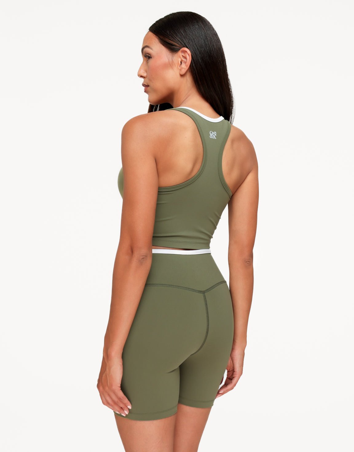 Khaki Korte The Sport Edit - Set - Olivia & Kate