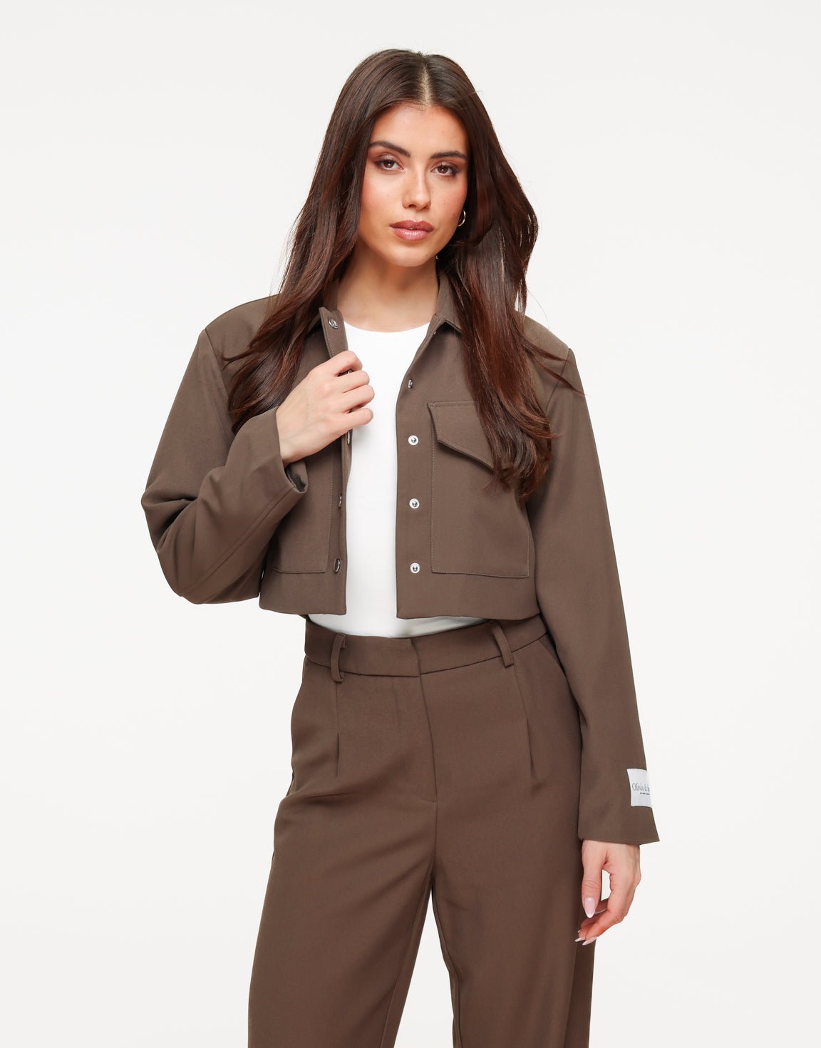 Khaki Studio Cropped - Jasje - Olivia & Kate