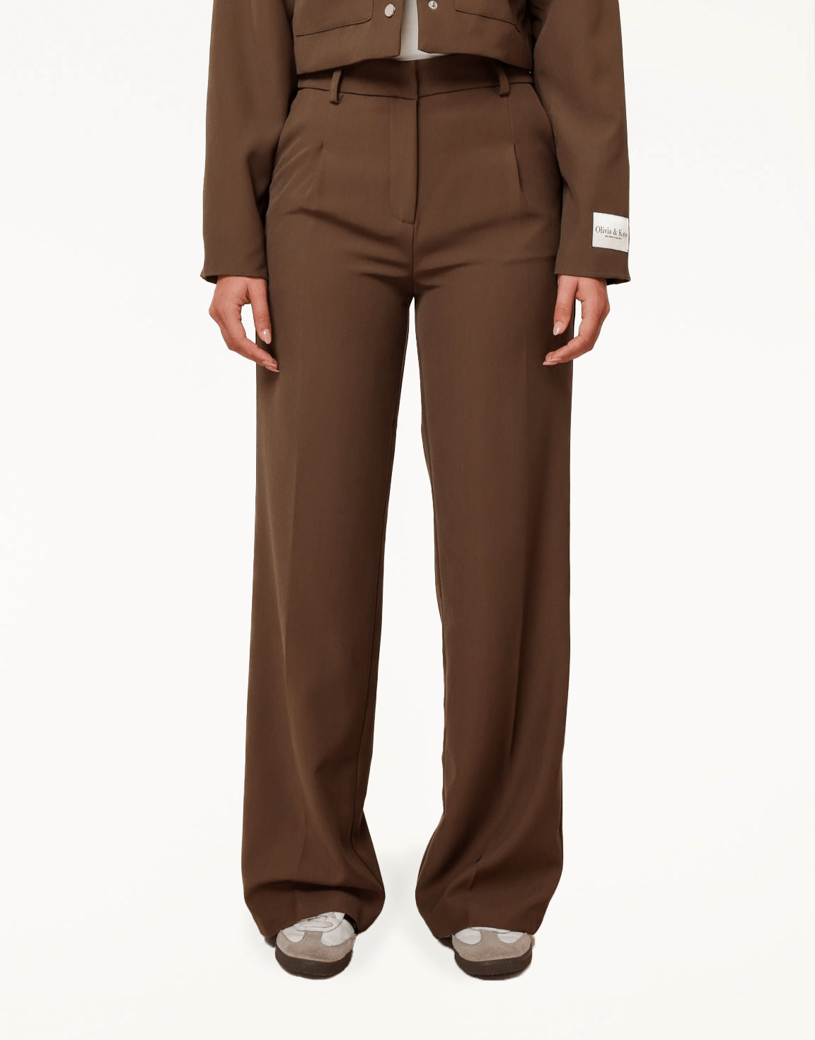 Khaki Studio Cropped - Set - Olivia & Kate