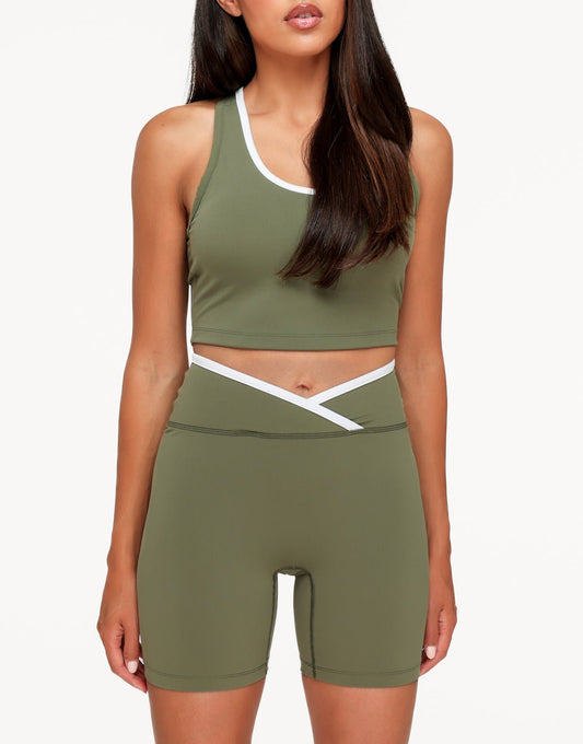 Khaki The Sport Edit - Bralette - Olivia & Kate