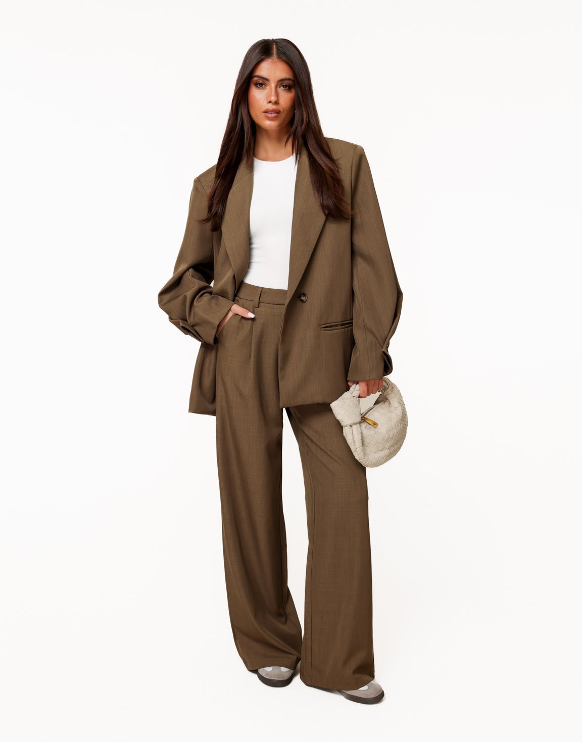 Khaki Wijde Classic - Pantalon