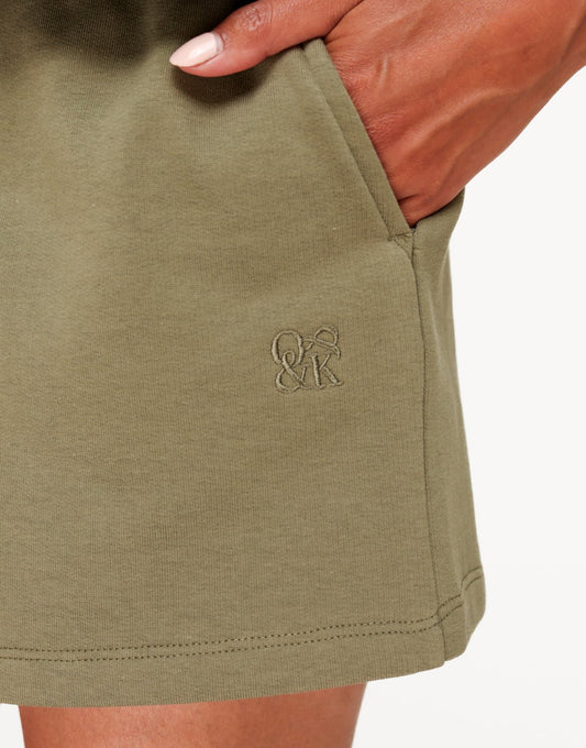 Khaki Wijde The Sport Edit - Short - Olivia & Kate