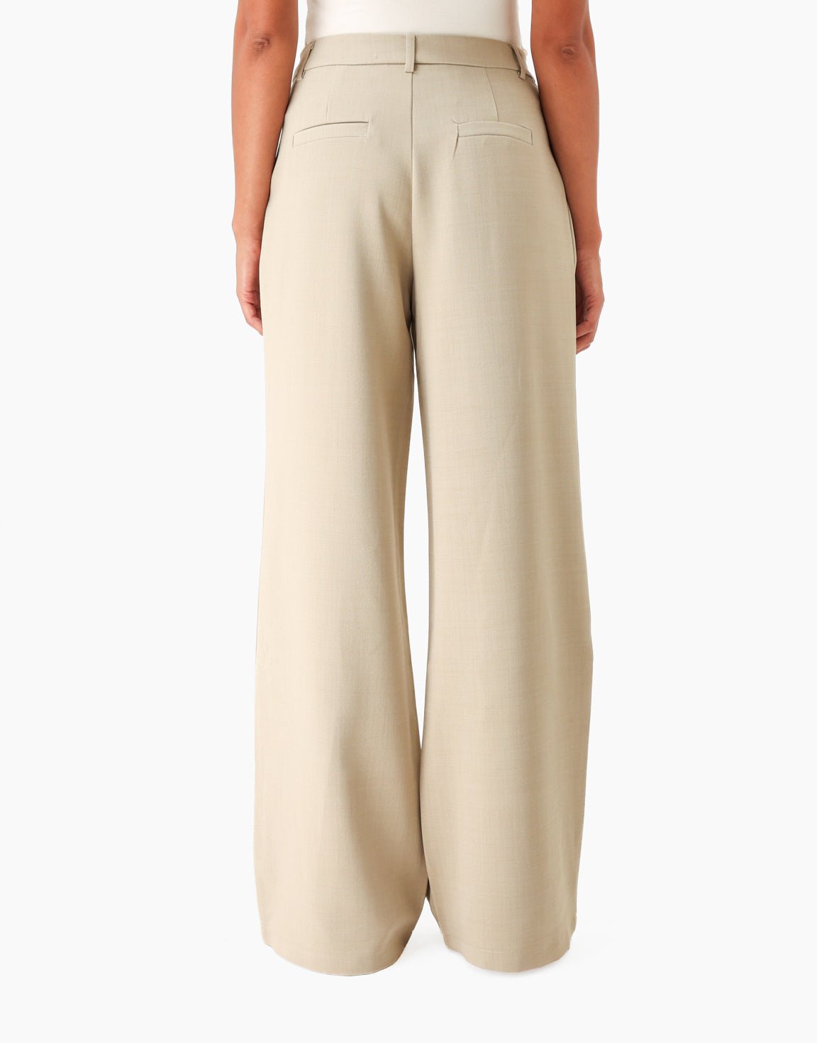 Licht Taupe Getailleerde LS Luxe - Set - Olivia & Kate
