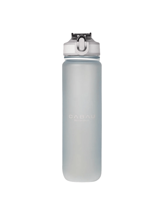 Lichtblauwe Cabau Bloom - Waterfles - Olivia & Kate