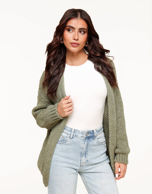 Hamishkane® Effen mouwloze vesten voor vrouwen UK, elegant lange open kraag boyfriend-vest ideaal voor gelaagdheid tijdens zomeroutfits, Kaki, 42-44 grote maten Hamishkane® Effen mouwloze vesten voor vrouwen UK, elegant lange open kraag boyfriend-vest ideaal voor gelaagdheid tijdens zomeroutfits, Kaki, 42-44 grote maten